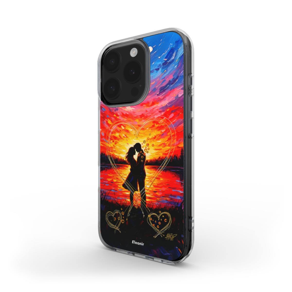 Lovely Couple Magichour MagSafe Clear Phone Case