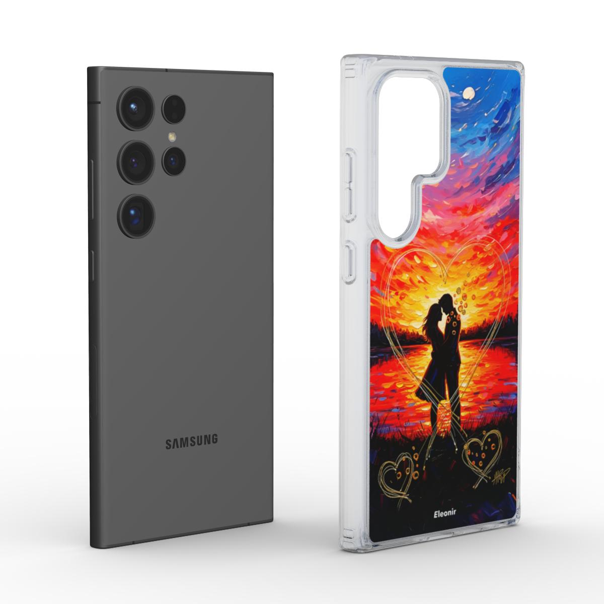 Lovely Couple at Magichour Clear Phone Case