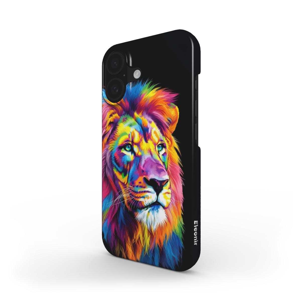 Beautiful Colorful Lion Snap Phone Case