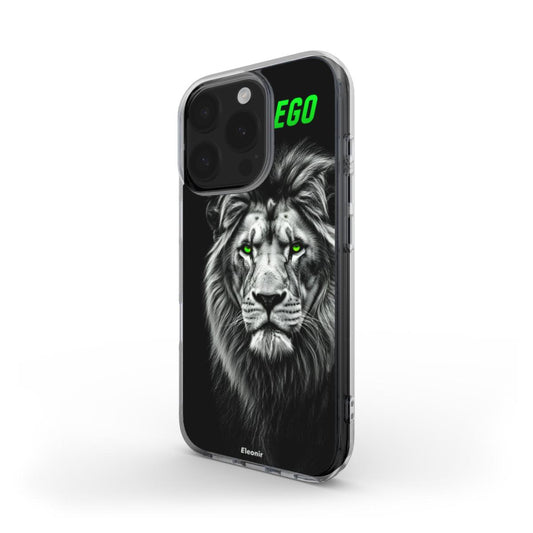 Lion Ego Clear Phone Case