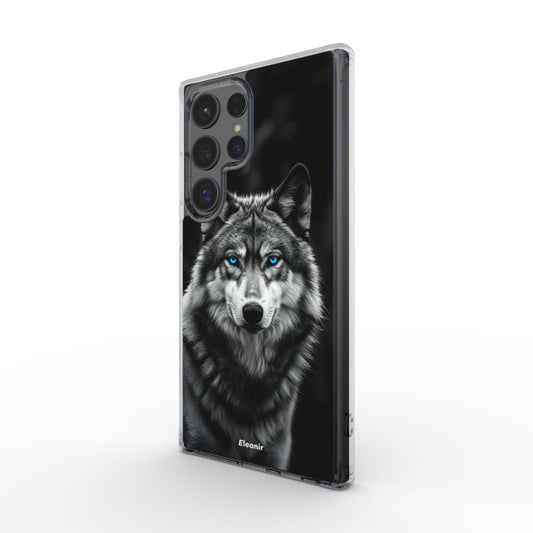 Wolf Stare Clear Phone Case