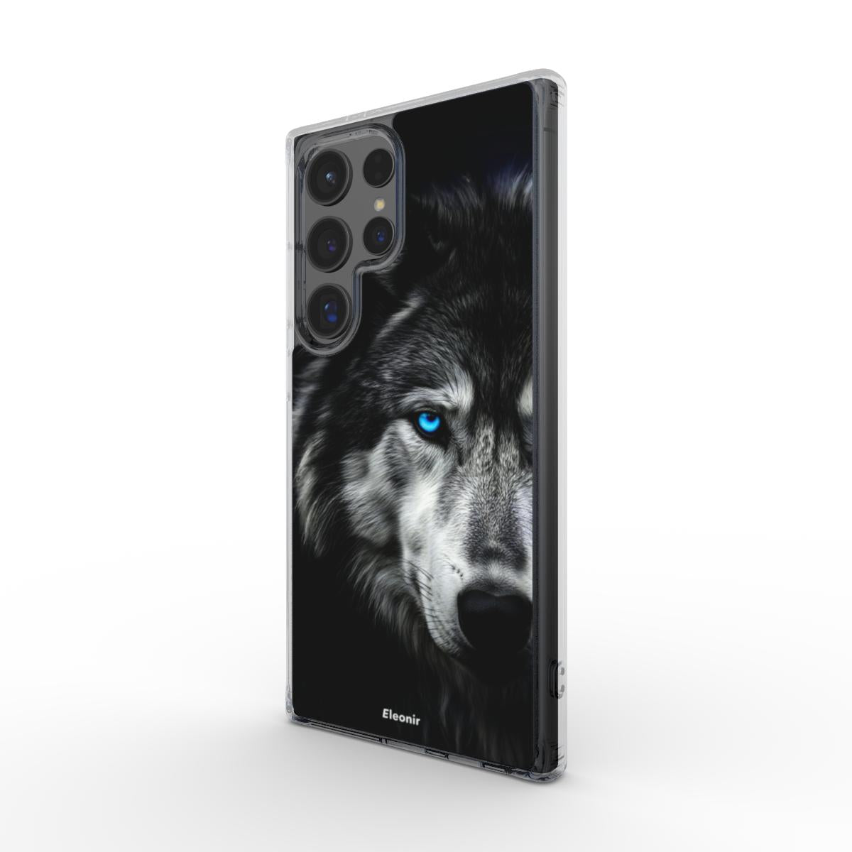 Lone Wolf Clear Phone Case