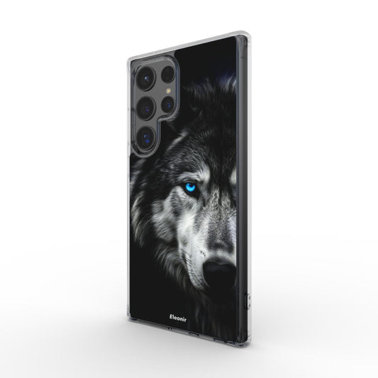 Lone Wolf Clear Phone Case