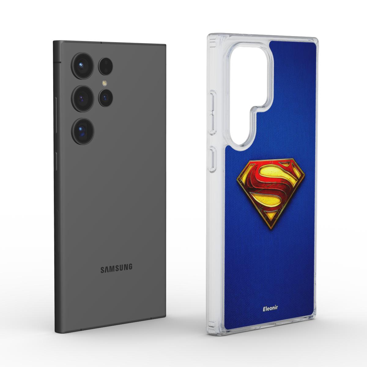 Superman Clear Phone Case