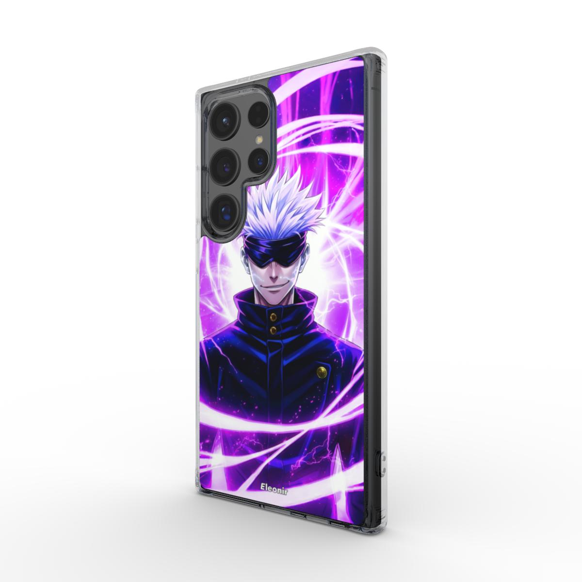 Satoru Gojo Clear Phone Case