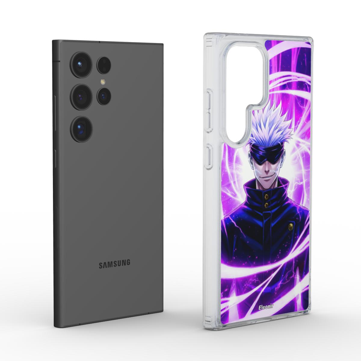 Satoru Gojo Clear Phone Case