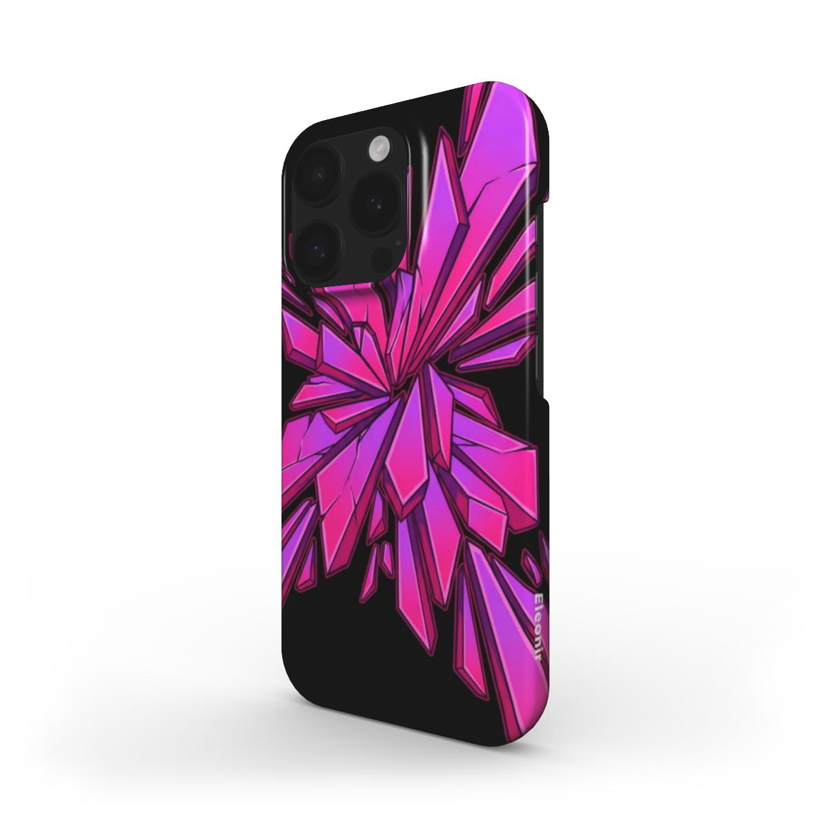 Pink Crystals Snap Phone Case