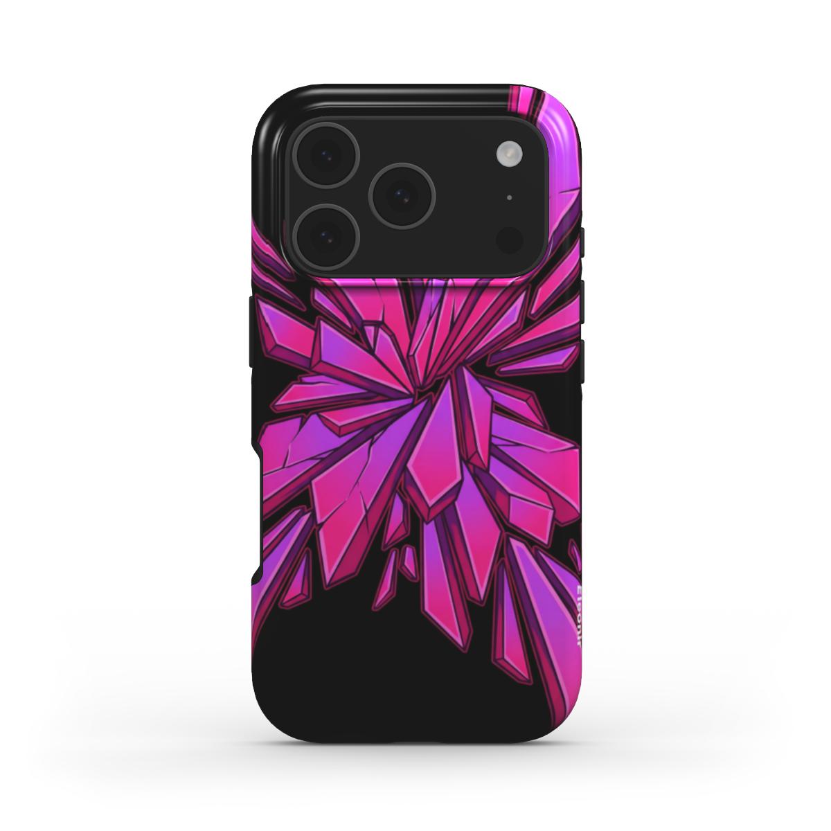 Pink Crystals MagSafe Tough Phone Case