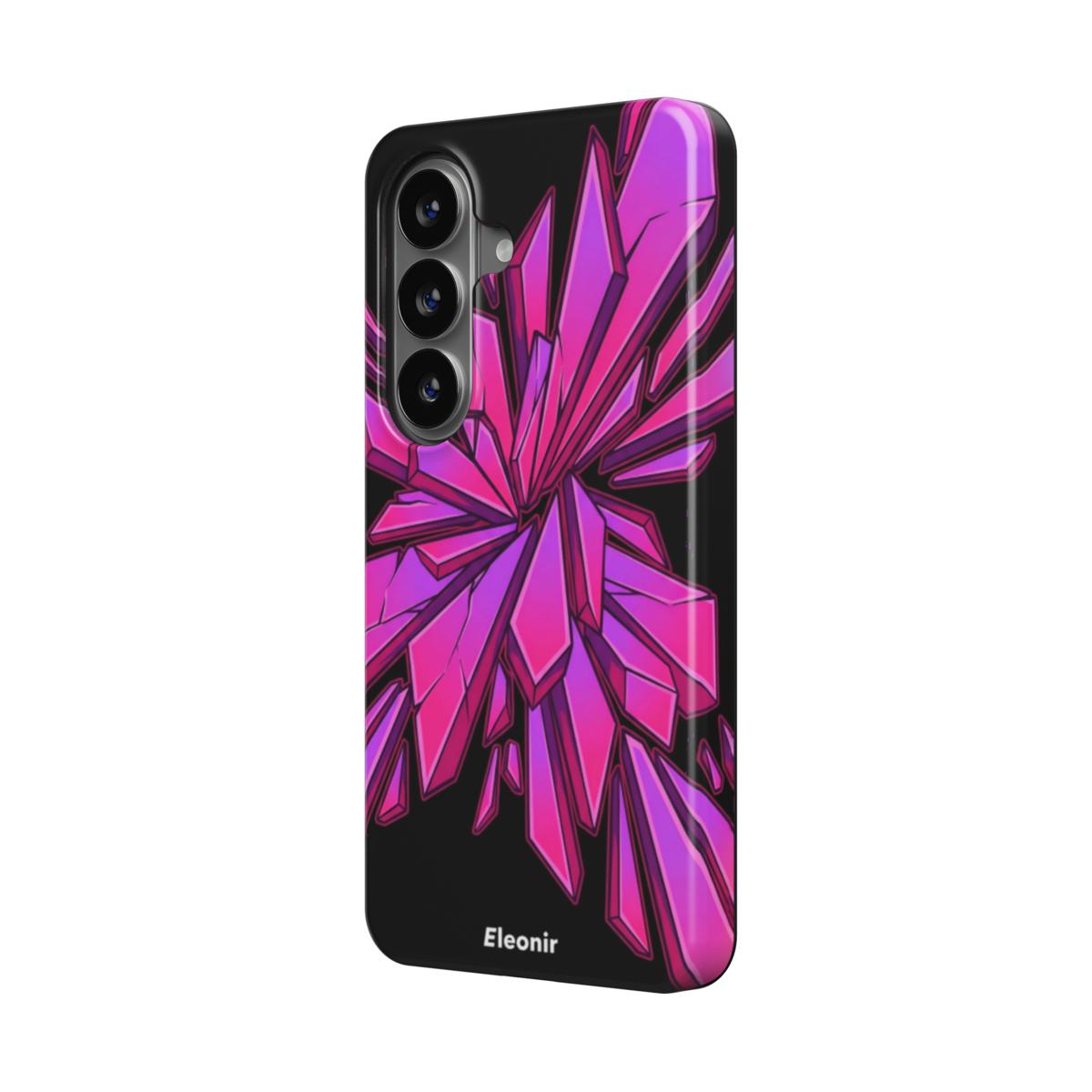 Pink Crystals Magnetic Tough Phone Case